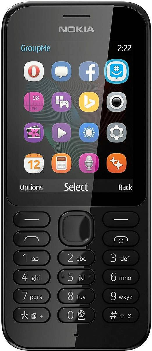 Nokia 222 Nokia 222schwarz